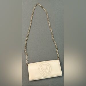 Valentino By Mario Valentino Cream Crossbody Bag